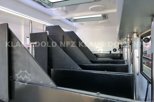 Veewagen MAN TGM 18.290 Pferdetransport Wohnwagen Slide-Out