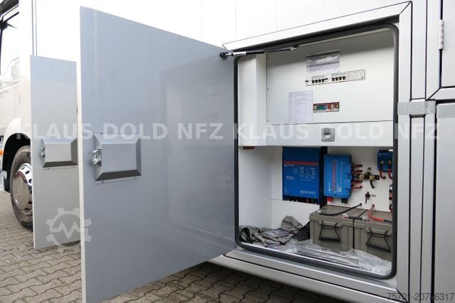 Veewagen MAN TGM 18.290 Pferdetransport Wohnwagen Slide-Out