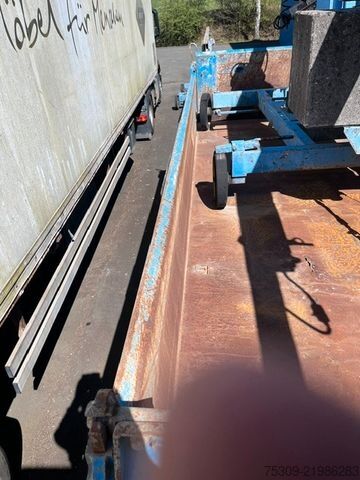 Třístranný sklápěcí přívěs MEILLER Meiller Kipper Aufbau Länge 4,70 m
