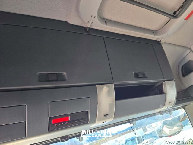 Flatbed truck with tarp MAN TGM 18-340 CENTINATO 5,60 EURO 6