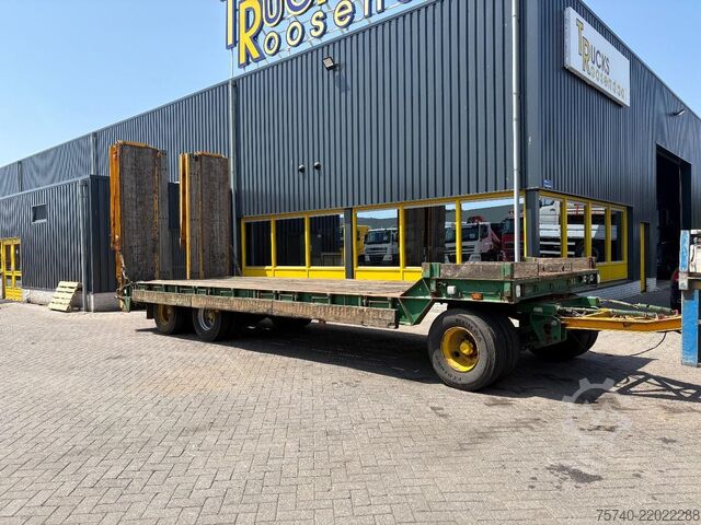 Surbaissé Nooteboom ASD-28 + HYDRAULIC RAMPS +  APK 30-12-2026