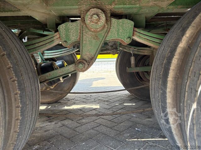 Surbaissé Nooteboom ASD-28 + HYDRAULIC RAMPS +  APK 30-12-2026