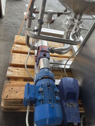 Hoog-shear mayonaise menginstallatie Jordan High shear mayo mixing plant