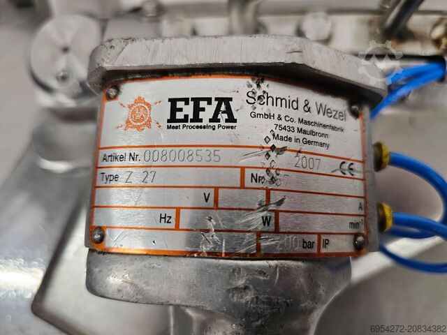Meat processing machine EFA Z 27 ZANGE