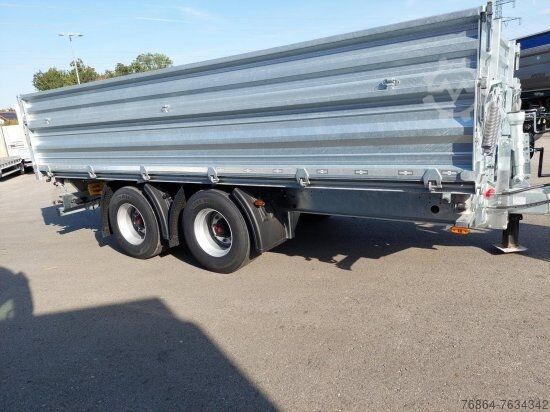 Trosmerni kiper prikolica HUMBAUR HTK185524 TANDEM 3-SEITENKIPPER VERZINKT,