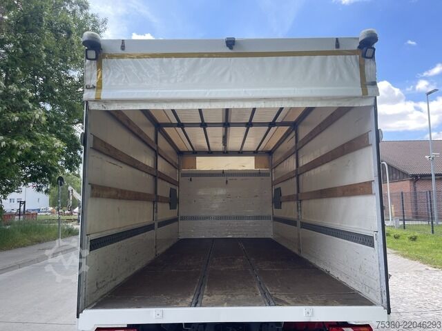 Furgon cu prelată laterală mercedes-benz ATEGO 824 1.HAND*KLIMA*WEBASTO*NAVI*TOP*