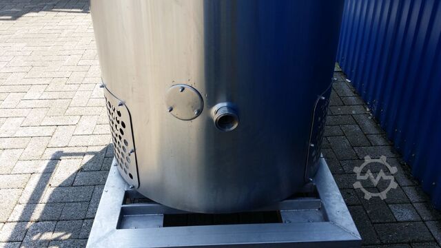 Tanque de acero inoxidable enfriable contenedor agitador  10353