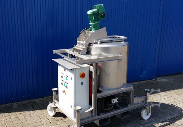 Agitator container koelbaar roestvrijstalen tank 10354