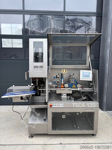 Meat processing machine Poly Clip TSCA 120