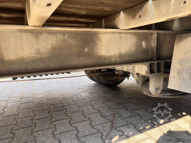 Open trailer Humbaur HBTZ 137224  14,4 t Tandem- Pritschenanhänger- Tieflader