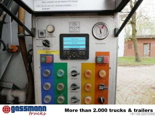 Kamionska čistilica Mercedes-Benz Actros 3551 8x2/6, Wiedemann Super 2000, 16m³,