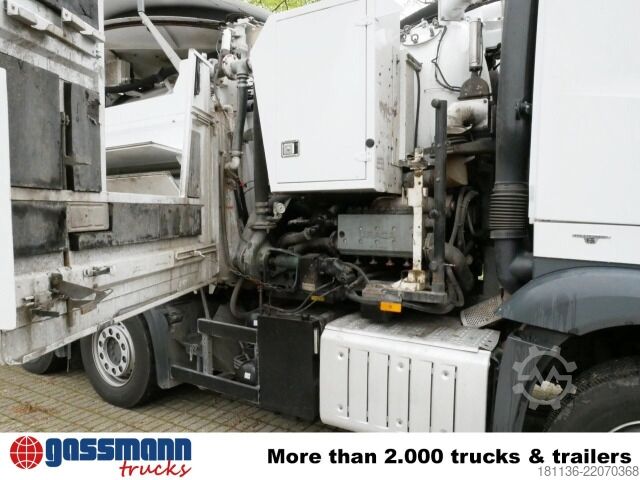 Kamionska čistilica Mercedes-Benz Actros 3551 8x2/6, Wiedemann Super 2000, 16m³,