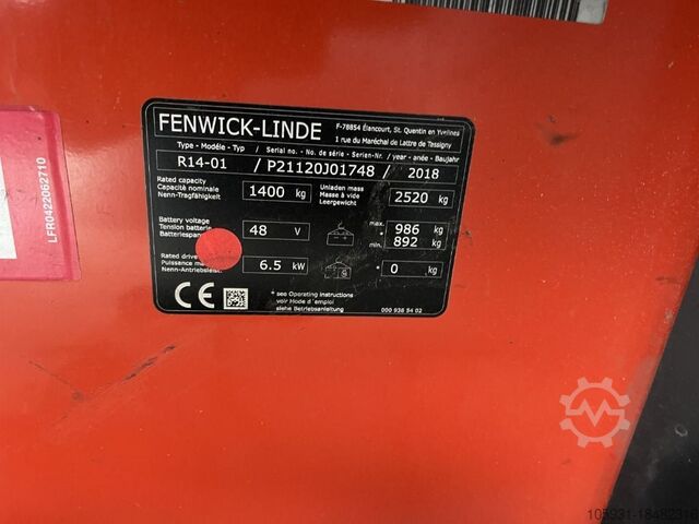 Tehergépkocsi Linde R14