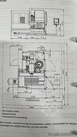 CNC-Bearbeitungszentrum Fräsmaschine deckel maho DMU80T