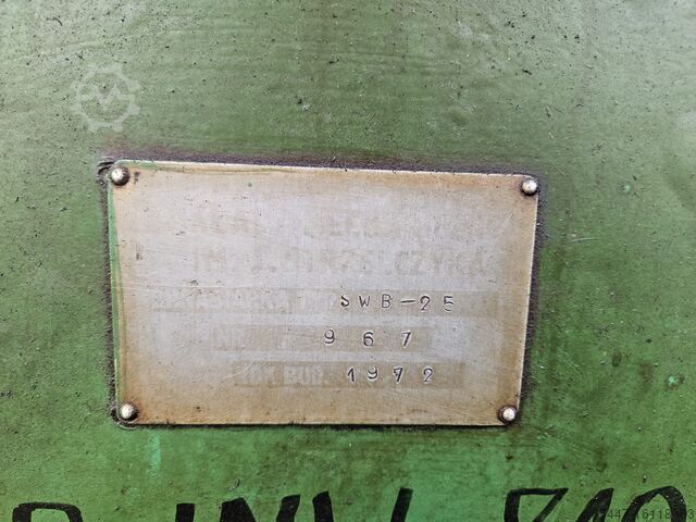 Asslijpmachine SWB-25 JOTES SWB-25