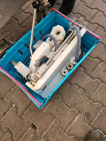 Vacuümvuller met een wolf Vemag Robot 500