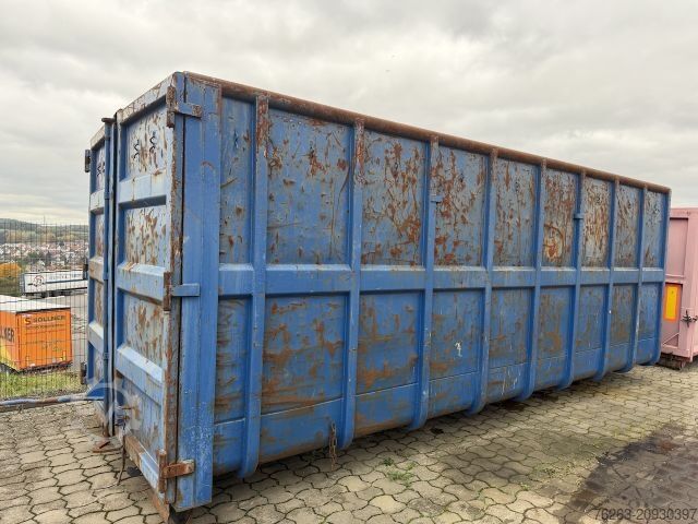Haakarm vrachtwagen MERCEDES-BENZ Abrollcontainer / Abrollmulde 37 cbm