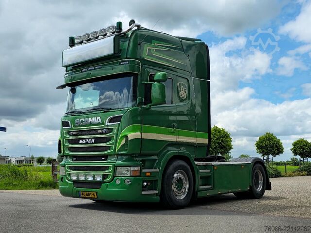 Standaard trekker Scania R 500 A 4X2 V8!!