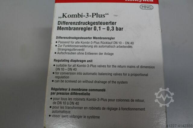 Differentieel gestuurde membraan regulator Honeywell DN10 - DN40