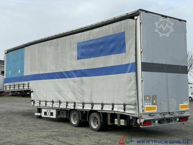 Dieplader oplegger Meusburger Spezialtieflader Geschlossen Stapler-Maschinen""