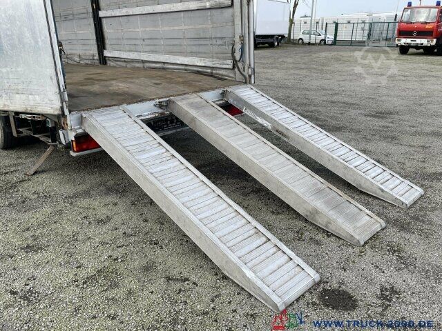 Dieplader oplegger Meusburger Spezialtieflader Geschlossen Stapler-Maschinen""