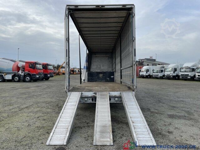 Dieplader oplegger Meusburger Spezialtieflader Geschlossen Stapler-Maschinen""