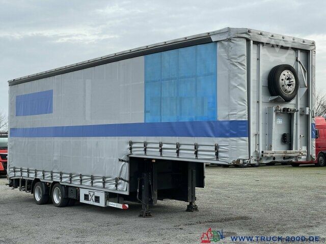 Dieplader oplegger Meusburger Spezialtieflader Geschlossen Stapler-Maschinen""