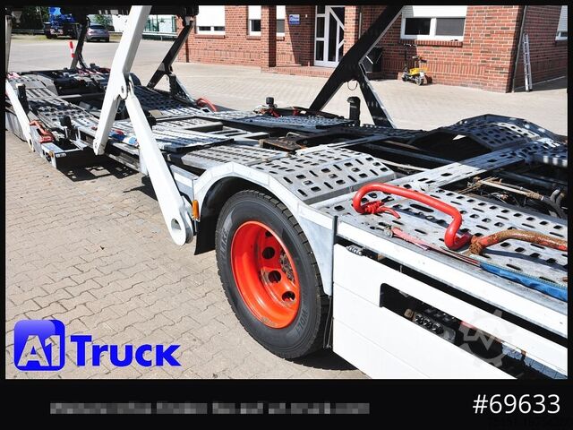 Autószállító teherautó MAN 18.400 TGX, Autotransporter Kässbohrer,