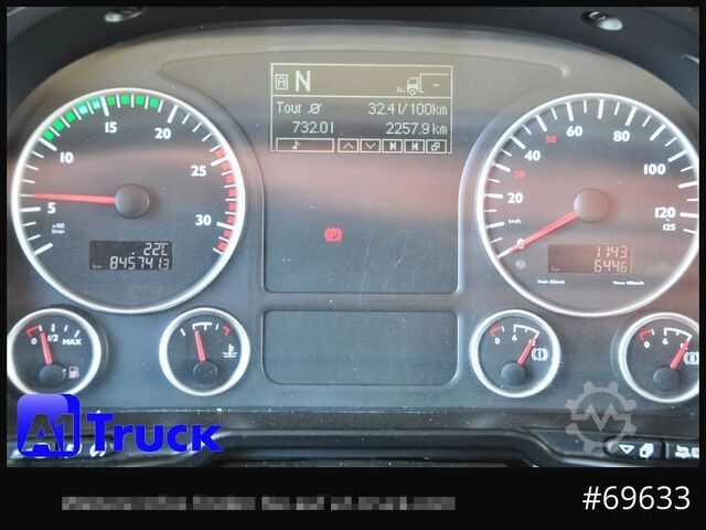 Autószállító teherautó MAN 18.400 TGX, Autotransporter Kässbohrer,