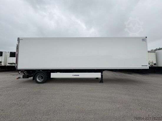 Remorque surbaissée KRONE SE CITY KüHLER, CARRIER 1550, 1-ACHSAUFLIEGER MIT HEBEBüHNE