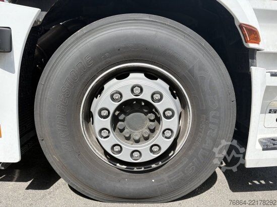Camion benne MERCEDES-BENZ ACTROS 2551 6X2, PALFINGER-ABROLLKIPPER MIT SCHROTTKRAN,  LENK-LIFTACHSE, EURO 6