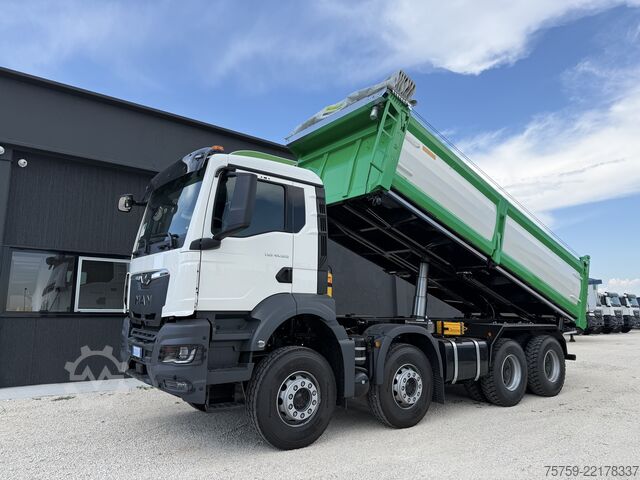 Camion-benne tricar MAN TGS 41.520 40Ton 8x4 Euro6 KIPPER 18cbm