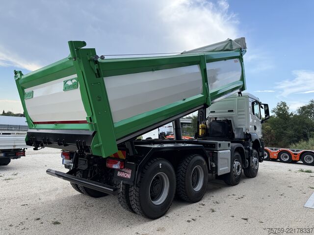 Camion-benne tricar MAN TGS 41.520 40Ton 8x4 Euro6 KIPPER 18cbm