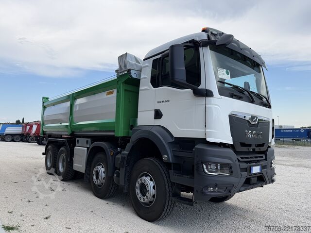 Camion-benne tricar MAN TGS 41.520 40Ton 8x4 Euro6 KIPPER 18cbm