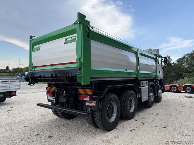 Camion-benne tricar MAN TGS 41.520 40Ton 8x4 Euro6 KIPPER 18cbm