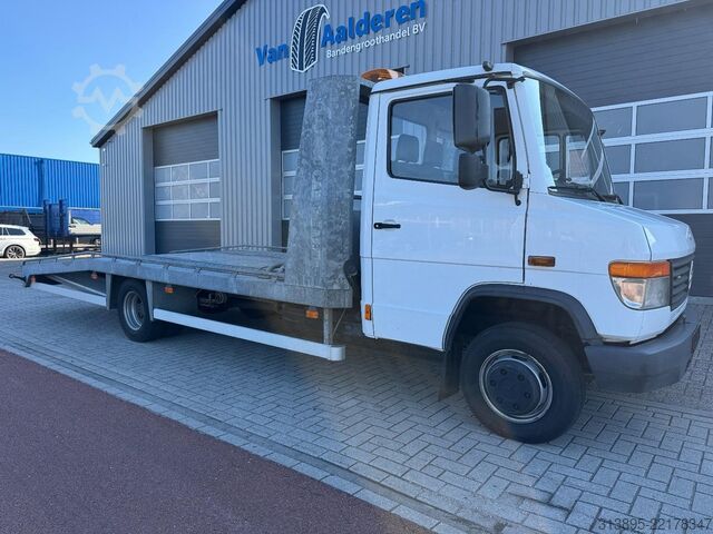 Camion de transport d'automobiles Mercedes-Benz Vario 614, Tijhof Galvaniced Car transporter