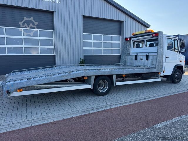 Camion de transport d'automobiles Mercedes-Benz Vario 614, Tijhof Galvaniced Car transporter