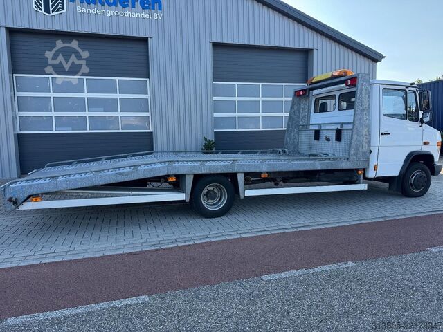 Camion de transport d'automobiles Mercedes-Benz Vario 614, Tijhof Galvaniced Car transporter