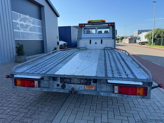 Camion de transport d'automobiles Mercedes-Benz Vario 614, Tijhof Galvaniced Car transporter