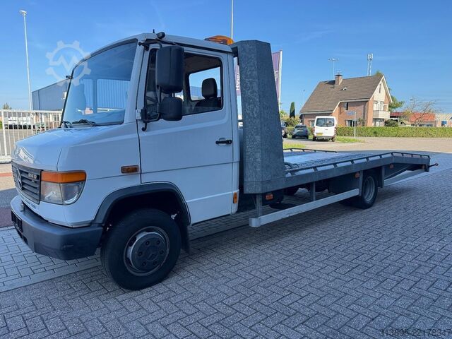 Camion de transport d'automobiles Mercedes-Benz Vario 614, Tijhof Galvaniced Car transporter