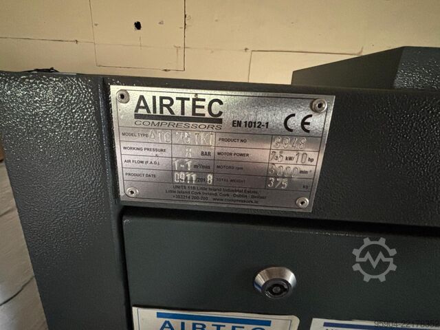 Compresseur à vis Airtec Compressor & Dryer ATC 7.5 TK1