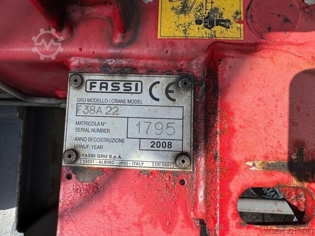 Kraanwagen Mercedes-Benz Vario 614, Fassi F38A 2, Rotator, 2 x Extra Fun...