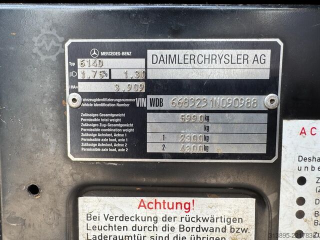 Kraanwagen Mercedes-Benz Vario 614, Fassi F38A 2, Rotator, 2 x Extra Fun...