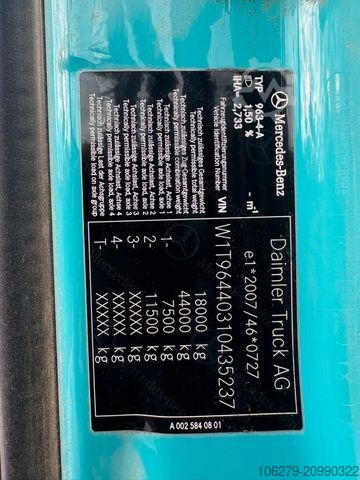 Standardowy ciągnik siodłowy MERCEDES-BENZ 1846 HAD Arocs / 4x4x