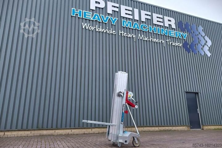 Gelenkteleskoparbeitsbühne AlpLift Large 620 Material Lift, Valid inspection,