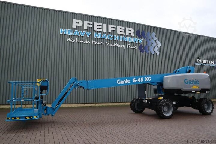 Telescopisch platform Genie S45XC Valid inspection, *Guarantee! 15.5m Working