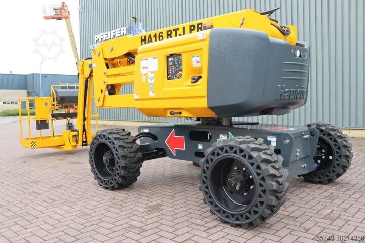 Scharnierende telescopische hoogwerker Haulotte HA16RTJ Pro