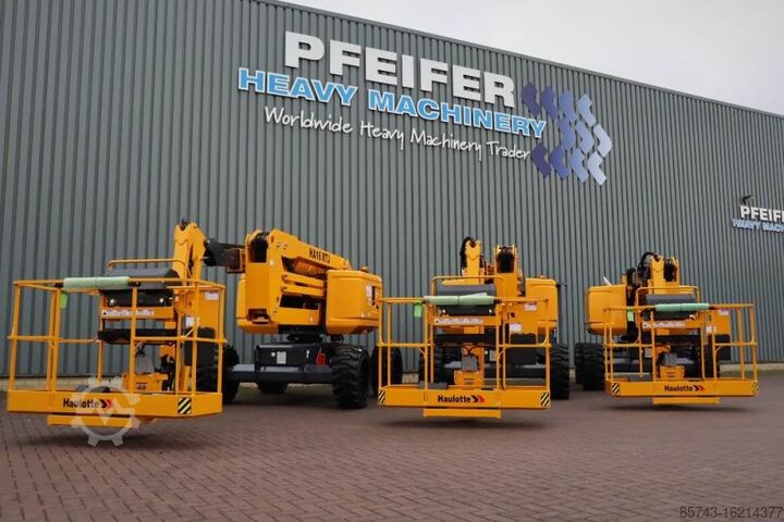 Articulated boom lift Haulotte HA16RTJ Valid Inspection, *Guarantee! Diesel, 4x4