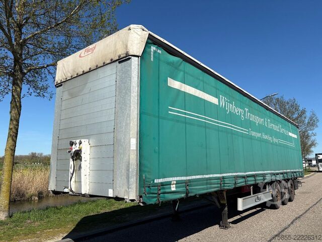 Lonas deslizantes Fliegl SDS 350 Lift-Axle / BPW Disc / NEW APK-TÜV / NL...