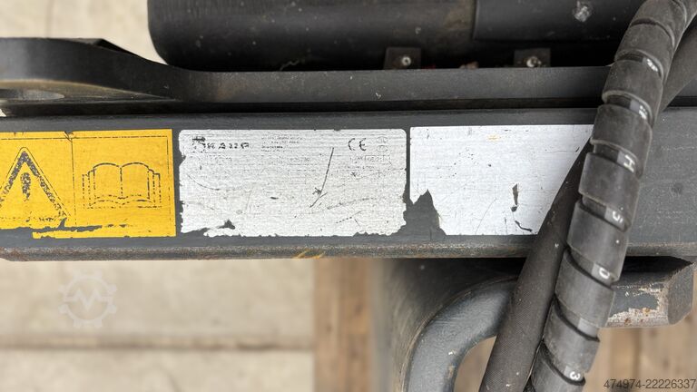 Garra para fardos empilhadeira garra de fardos KAUP 4.5T413